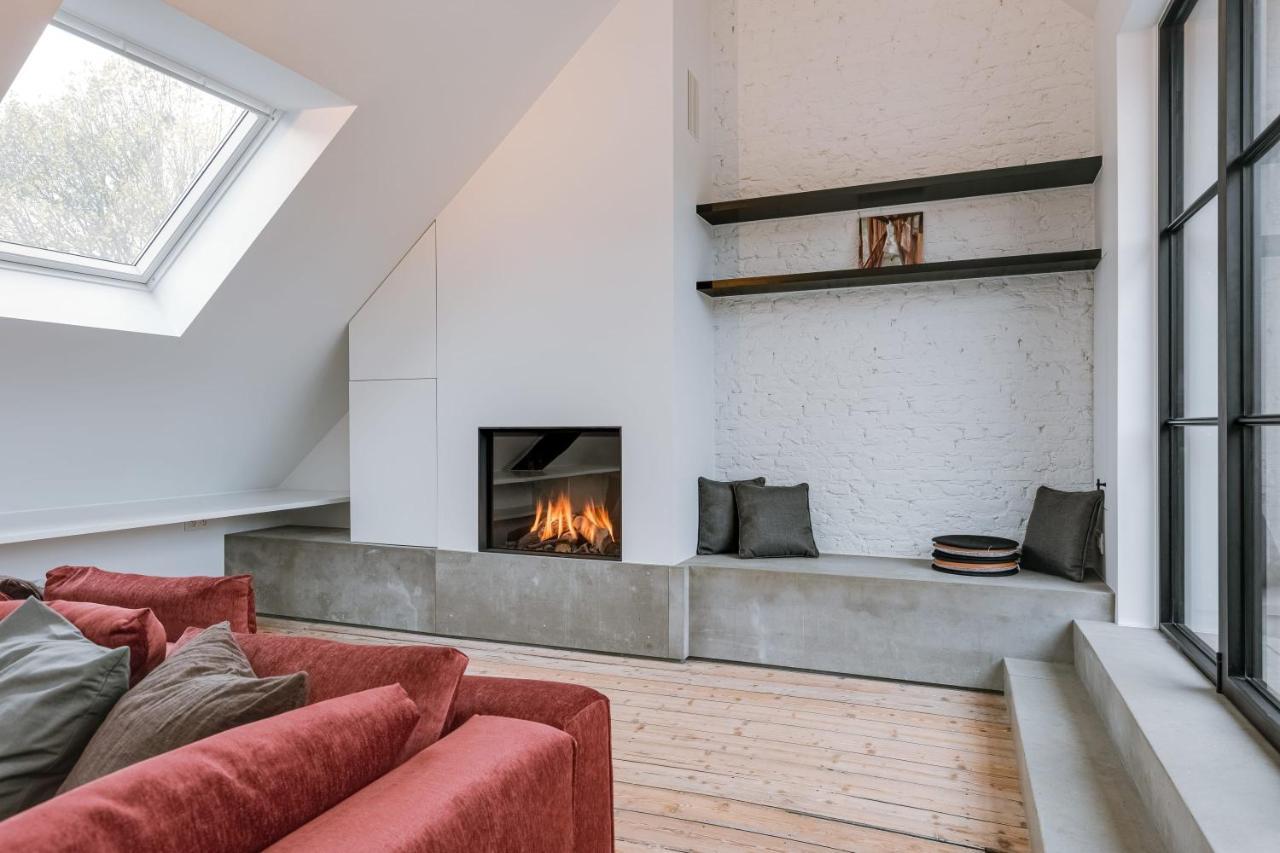 Beautiful Luxurious Mansion With Several Terraces Kortrijk Kültér fotó