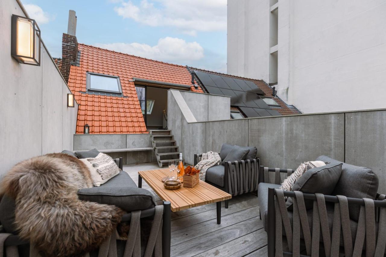 Beautiful Luxurious Mansion With Several Terraces Kortrijk Kültér fotó