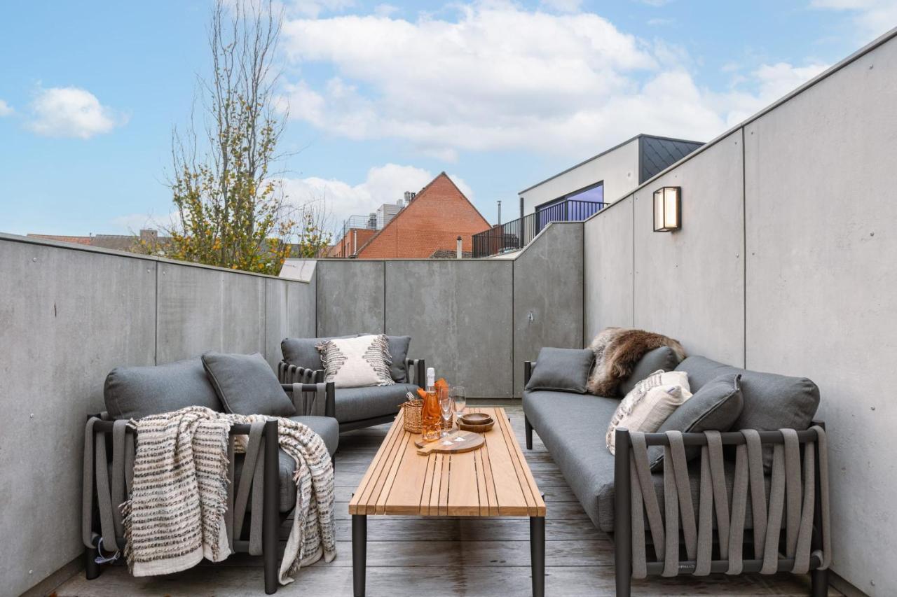 Beautiful Luxurious Mansion With Several Terraces Kortrijk Kültér fotó
