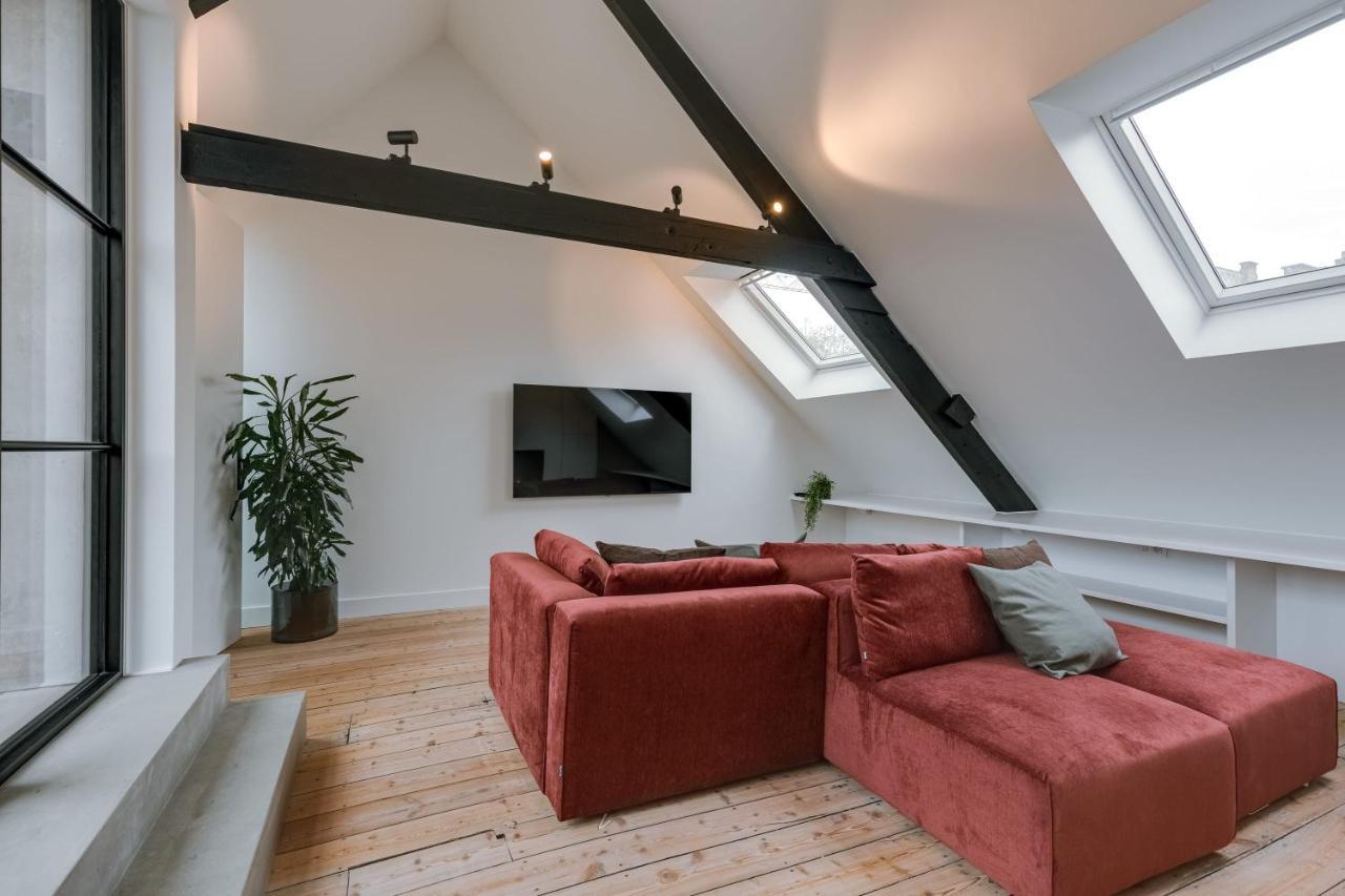 Beautiful Luxurious Mansion With Several Terraces Kortrijk Kültér fotó